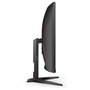 AOC C32G2ZE Monitor Gaming Curvo 31.5'' (80 cm) Full HD 1920x1080, 240Hz, 1ms, AMD FreeSync Premium, 1500R, Negro/Rojo