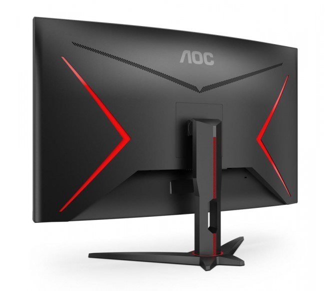 AOC C32G2ZE/BK Monitor Gaming Curvo 31.5 pulg. Full HD 240Hz VA Negro/Rojo