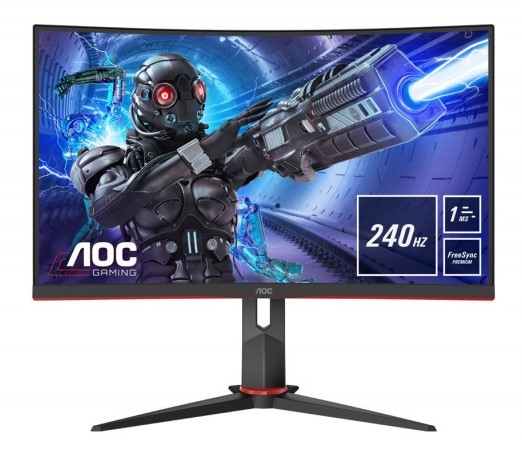 AOC C32G2ZE Monitor Gaming Curvo 31,5 Pulgadas Full HD 240Hz VA