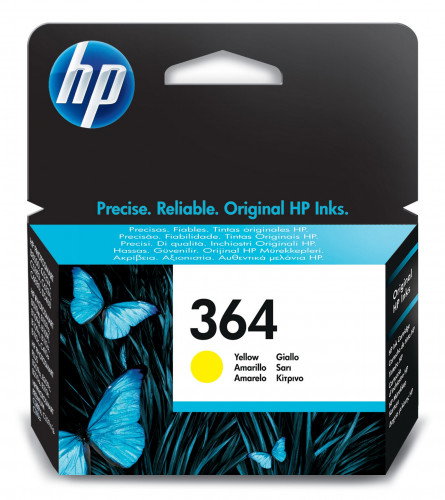 HP Cartucho de Tinta Original 364 Amarillo