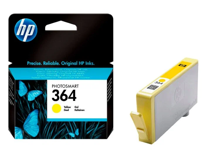 HP Cartucho de Tinta Original 364 Amarillo