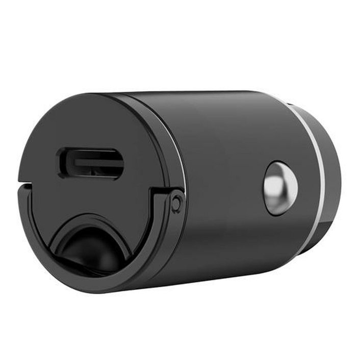 Celly Cargador de Coche USB-C 30W Negro CCMINIUSBCBK