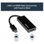 StarTech.com Adaptador gráfico USB-C a HDMI 4K 30Hz CDP2HD Negro