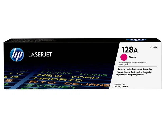 HP Cartucho de Tóner Original 128A Magenta CE323A