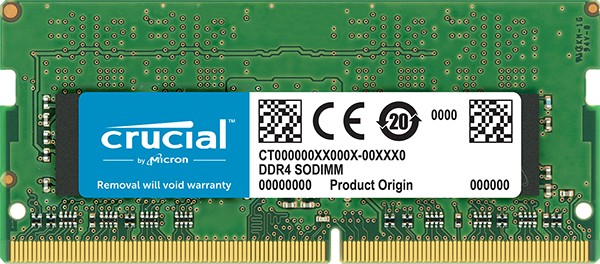 Crucial CT8G4SFRA32A 8 GB DDR4 3200 MHz SO-DIMM