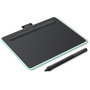 Wacom Intuos Creative Pen Small Tableta Digitalizadora USB Bluetooth Verde Pistacho