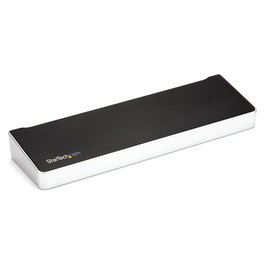 StarTech.com Dock USB-C para 3 Monitores 4K - Estación de acoplamiento Triple 4K con 100W PD, 5 Puertos USB 3.2, HDMI, DisplayPort, Ethernet para Mac y Windows