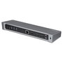 StarTech.com Dock USB-C para 3 Monitores 4K - Estación de acoplamiento Triple 4K con 100W PD, 5 Puertos USB 3.2, HDMI, DisplayPort, Ethernet para Mac y Windows