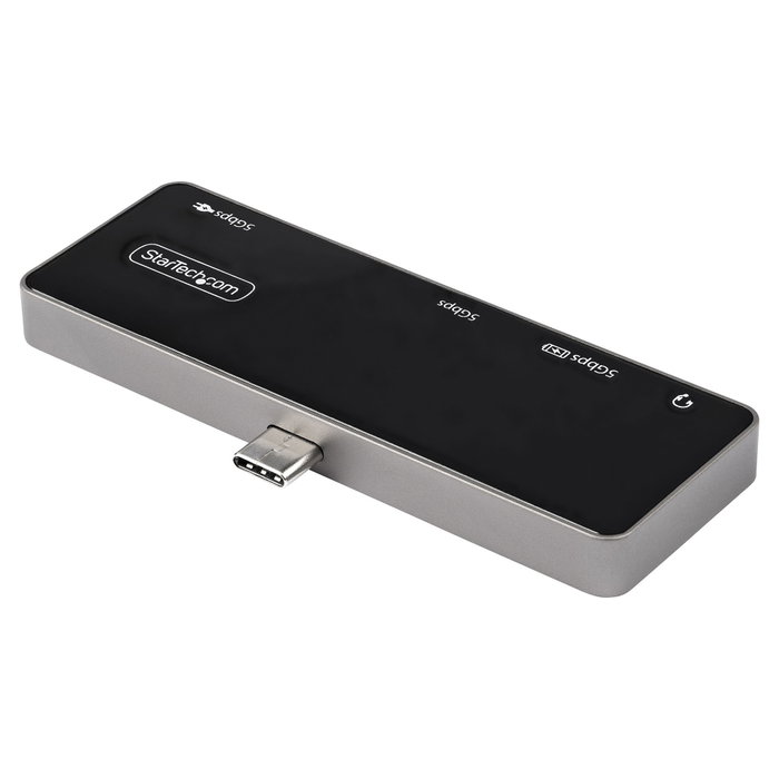 StarTech.com Adaptador Multipuertos USB-C HDMI 4K 60Hz 100W PD Negro, Plata