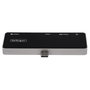 StarTech.com Adaptador Multipuertos USB-C HDMI 4K 60Hz 100W PD Negro, Plata