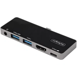 StarTech.com Adaptador Multipuertos USB C a HDMI 2.0 4K 60Hz con PD 100W y 3 Puertos USB 3.0