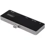 StarTech DKT30CHPD Adaptador Multipuertos USB-C a HDMI 5 en 1 con 4K 60Hz, Entrega de Energía PD 100W, USB 3.2 Gen 1 y Puerto de Audio para Mac, Windows, iPad Pro, Surface Pro