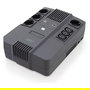 Digitus USV 600VA AllinOne 360W Line-Interactive SAI, 0.6 kVA / 360 W, Seno, 7 Salidas AC, 2 Puertos USB