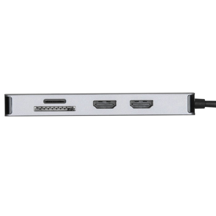 Targus DOCK423EU Docking Station Tipo C USB 3.2 Gen 1 (3.1 Gen 1) Type-C con hasta 100W Power Delivery Plata