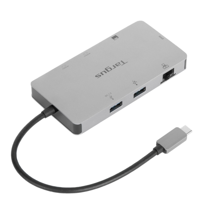 Targus DOCK423EU Base para Portátil y Replicador de Puertos Alámbrico USB 3.2 Gen 1 Type-C Plata 100W Power Delivery Targus DOCK423EU Base para Portátil y Replicador de Puertos Alámbrico USB 3.2 Gen 1 Type-C Plata 100W Power Delivery