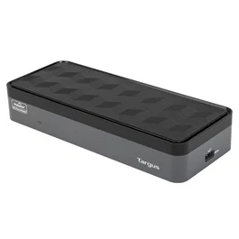 Targus DOCK570EUZ Base de conexión y replicador de puertos Quad 4K