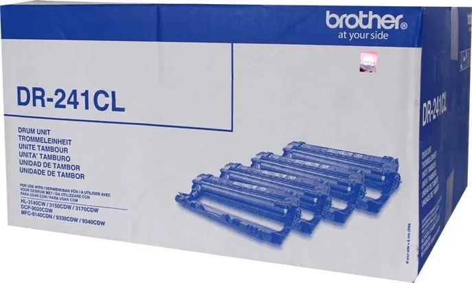Brother DR-241CL Unidad de Tambor Multipack (BK/C/M/Y) para Impresoras Láser Brother DR-241CL Unidad de Tambor Multipack (BK/C/M/Y) para Impresoras Láser