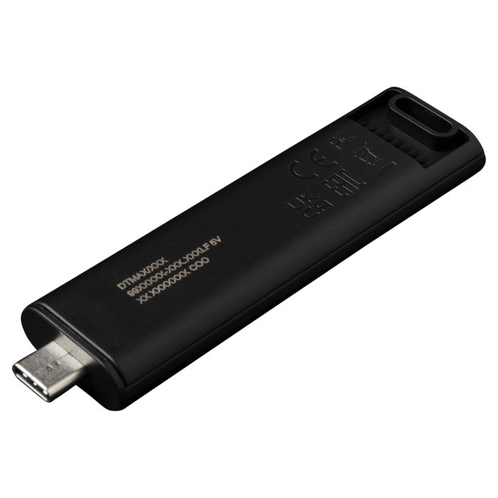 Kingston DataTraveler Max USB-C 3.2 1TB Negro 1000MB/s Lectura 900MB/s Escritura