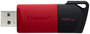 Kingston DataTraveler Exodia M 128 GB USB 3.2 Gen 1 Negro/Rojo
