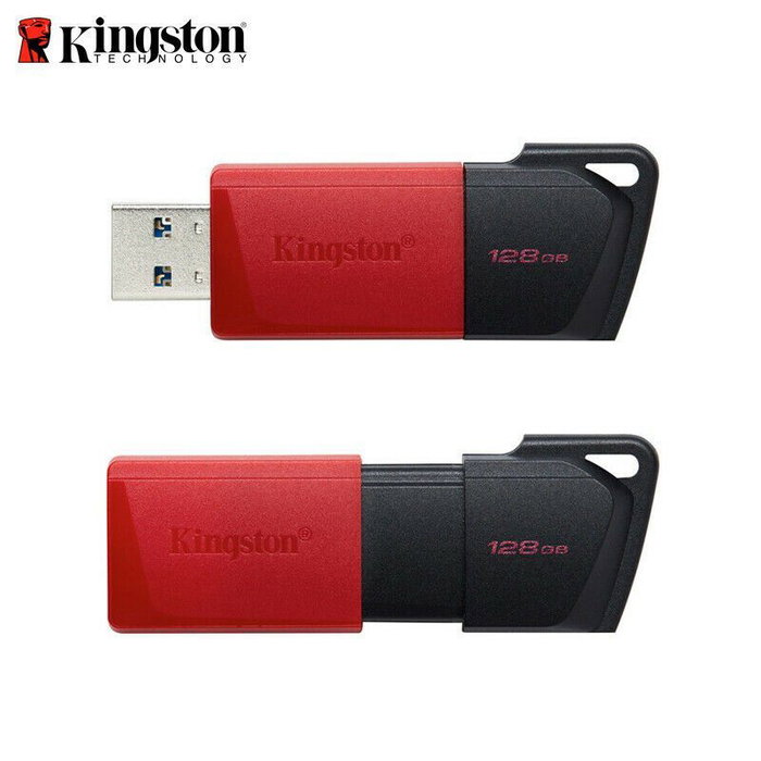 Kingston DataTraveler Exodia M 128 GB USB 3.2 Gen 1 Negro/Rojo