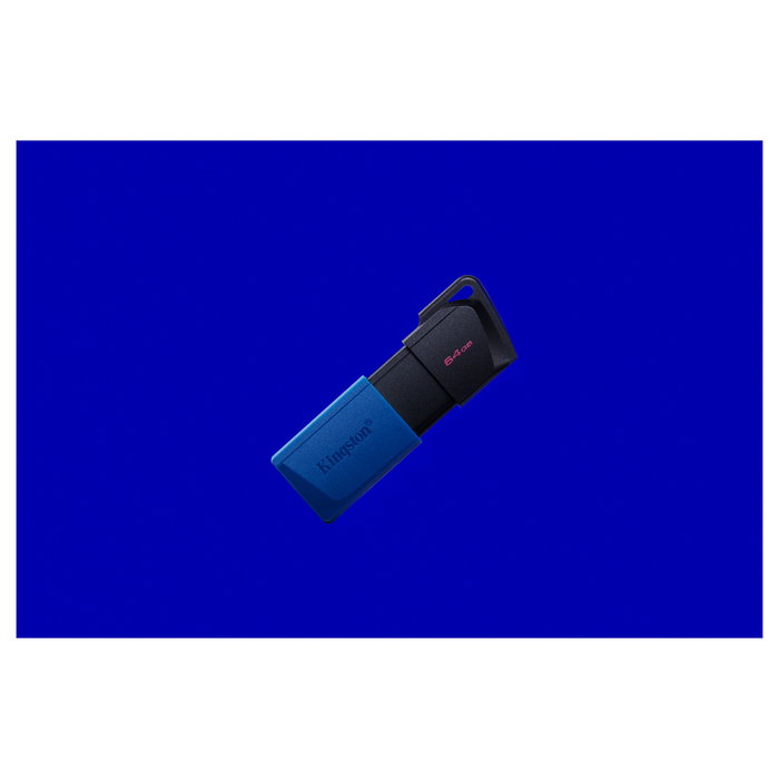 Kingston DataTraveler Exodia M 64 GB USB 3.2 Gen 1 Negro/Azul