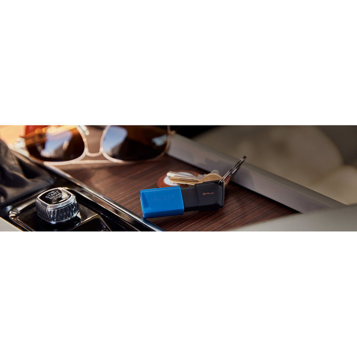 Kingston DataTraveler Exodia M 64 GB USB 3.2 Gen 1 Negro/Azul