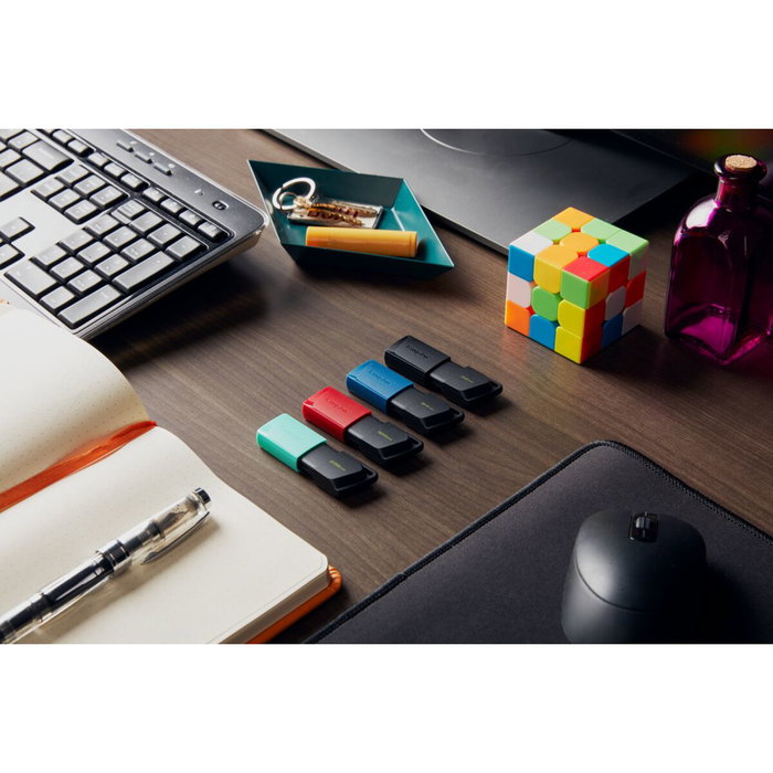 Kingston DataTraveler Exodia M 64 GB USB 3.2 Gen 1 Negro/Azul