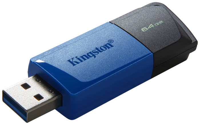 Kingston DataTraveler Exodia M 64 GB USB 3.2 Gen 1 Negro/Azul