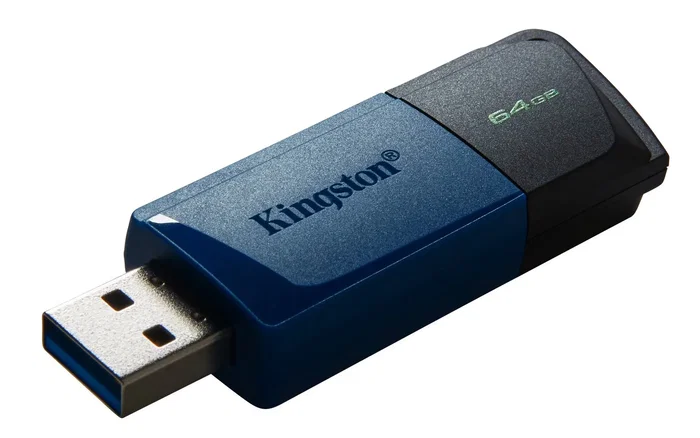Kingston DataTraveler Exodia M 64 GB USB 3.2 Gen 1 Negro/Azul