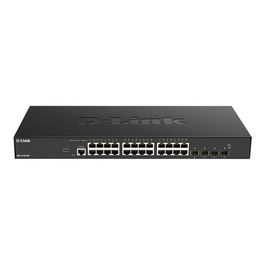 D-Link Switch 28 Puertos Dxs-1210-28T - Conmutador Inteligente Rack 10GbE (24x10GBase-T, 4x25G SFP28)