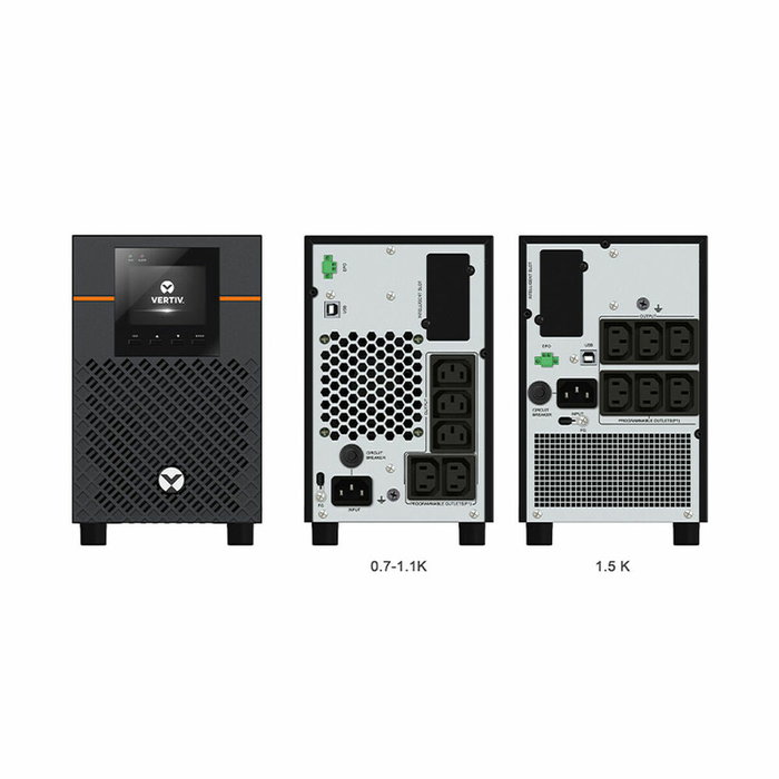 Vertiv SAI UPS Interactiva Liebert 750VA 675W 1U Negro - Sistema de Alimentación Ininterrumpida Vertiv SAI UPS Interactiva Liebert 750VA 675W 1U Negro - Sistema de Alimentación Ininterrumpida