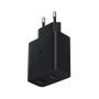 Samsung Power Adapter Duo 35W Cargador Micro USB + USB Type-C Negro