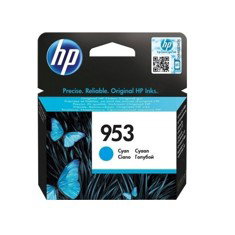 HP 953 Cartucho de Tinta Original Cian (F6U12AE)