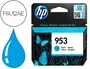 HP 953 Cartucho de Tinta Original Cian (F6U12AE)