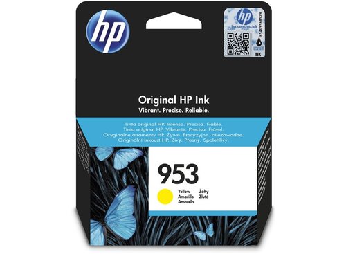 HP Cartucho de Tinta Original 953 Amarillo (F6U14AE) Estándar