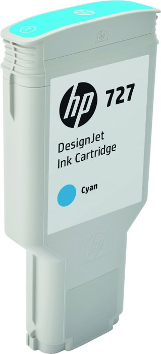 HP Cartucho de tinta DesignJet 727 Cian 300 ml (F9J76A) lifecyle