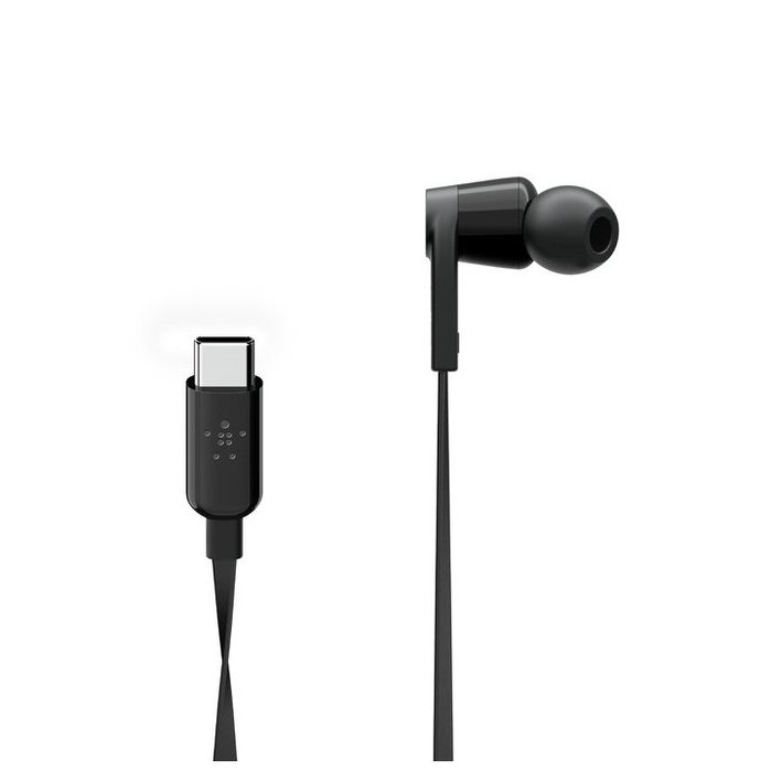 Belkin G3H0002Btblk Auriculares Intrauditivos USB-C con Micrófono Negro