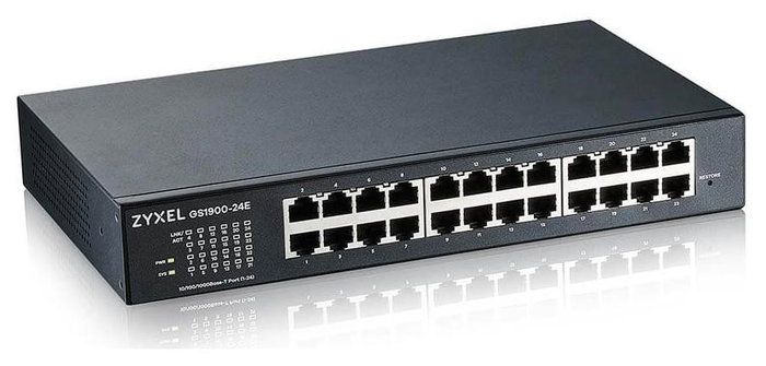 Zyxel GS1900-24E V3 Switch Gestionado de 24 Puertos Gigabit Ethernet Zyxel GS1900-24E V3 Switch Gestionado de 24 Puertos Gigabit Ethernet