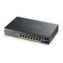 Zyxel GS2220-10HP-EU0101F Switch Gestionado L2 Gigabit Ethernet PoE Negro