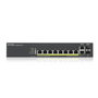 Zyxel GS2220-10HP-EU0101F Switch Gestionado L2 Gigabit Ethernet con PoE Negro
