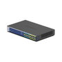 NETGEAR GS516UP-100EUS Switch de Red No Administrado 16 Puertos Gigabit con PoE++ de 60W, Montaje en Rack, 380W Presupuesto PoE