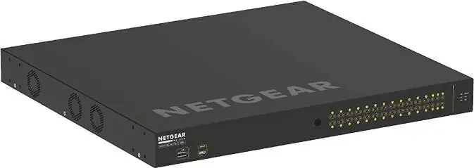 NETGEAR M4250-26G4XF-PoE+ Switch Gestionado AV Line con 24 Puertos PoE+ y 4 SFP+ NETGEAR M4250-26G4XF-PoE+ Switch Gestionado AV Line con 24 Puertos PoE+ y 4 SFP+