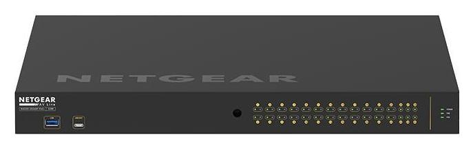 NETGEAR M4250-26G4XF-PoE+ Switch Gestionado AV Line con 24 Puertos PoE+ y 4 SFP+ NETGEAR M4250-26G4XF-PoE+ Switch Gestionado AV Line con 24 Puertos PoE+ y 4 SFP+