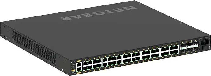 NETGEAR GSM4248PX-100EUS Switch Gestionado L2/L3/L4 48 Puertos (40 PoE+) Negro NETGEAR GSM4248PX-100EUS Switch Gestionado L2/L3/L4 48 Puertos (40 PoE+) Negro