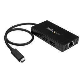 Hub USB Startech HB30C3A1GE Negro 2100 W