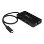 Hub USB Startech HB30C3A1GE Negro 2100 W