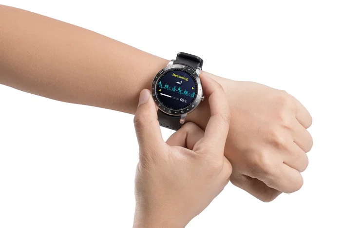 Asus VivoWatch 5 HC-B05 90HC00I1-MWP0E0 - Reloj Inteligente con Pantalla Táctil LCD 1.34", GPS, Monitor Cardiaco, Oxímetro, Tensiómetro, Resistencia al Agua 5 ATM, Bluetooth