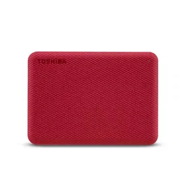 Toshiba Disco Duro Externo Canvio Advance 1TB 2.5" USB 3.2 Gen 1, Rojo - Almacenamiento Portátil para PC y Mac