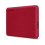 Toshiba Disco Duro Externo Canvio Advance 1TB 2.5" USB 3.2 Gen 1, Rojo - Almacenamiento Portátil para PC y Mac