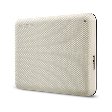 Toshiba Canvio Advance 1 TB Disco Duro Externo 2.5 pulgadas USB 3.2 Gen 1 Blanco